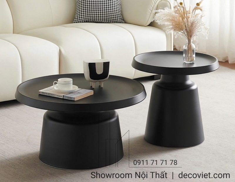 Bàn Sofa Tròn Đôi 386S