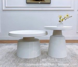 Bàn Sofa Tròn Đôi 386S