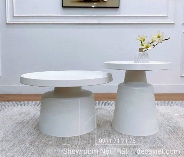 Bàn Sofa Tròn Đôi 386S