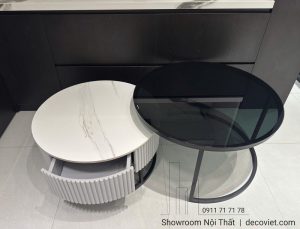 Bàn Trà Đôi Tròn Giá Rẻ 452S