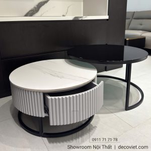 Bàn Trà Đôi Tròn Giá Rẻ 452S