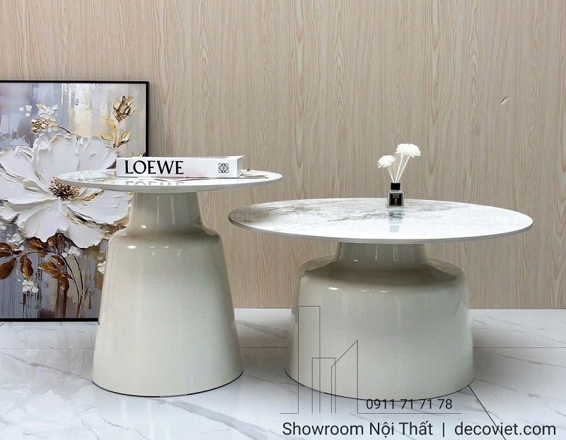 Bàn Trà Đôi Tròn Hiện Đại 425S