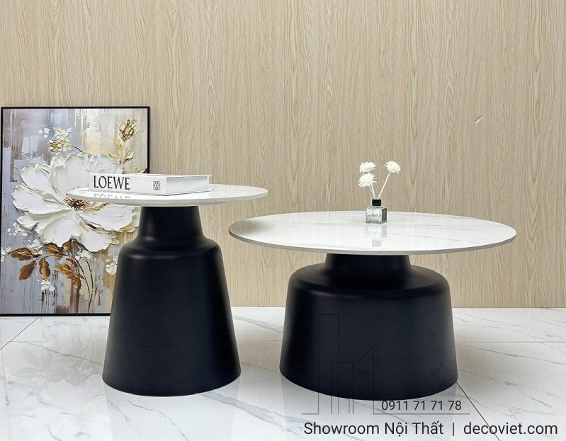 Bàn Trà Đôi Tròn Hiện Đại 425S
