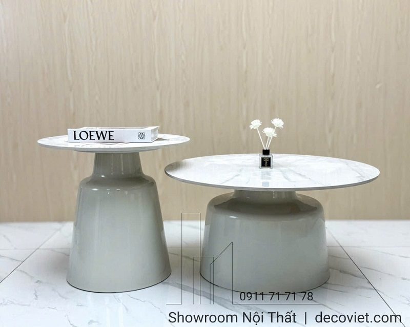 Bàn Trà Đôi Tròn Hiện Đại 425S