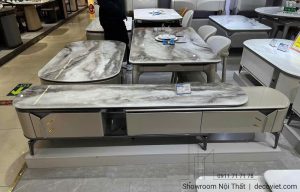 Bàn Trà Kệ TiVi Nhập Khẩu Cao Cấp 86T