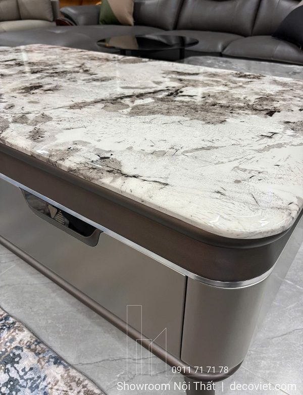 Bàn Trà Mặt Đá Cao Cấp 473S