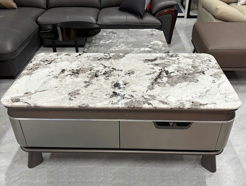 Bàn Trà Mặt Đá Cao Cấp 473S