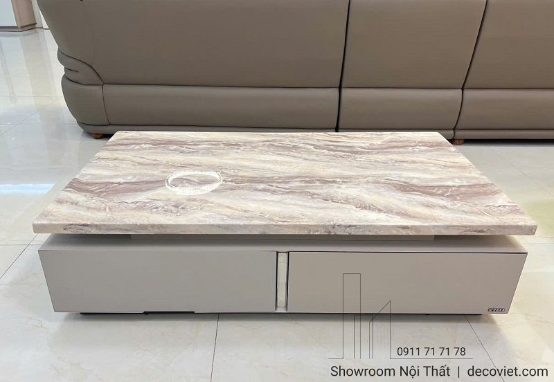 Bàn Trà Mặt Đá Nhập Khẩu 77T