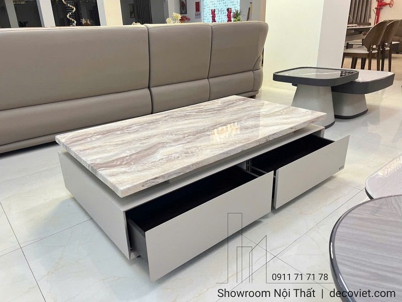 Bàn Trà Mặt Đá Nhập Khẩu 77T
