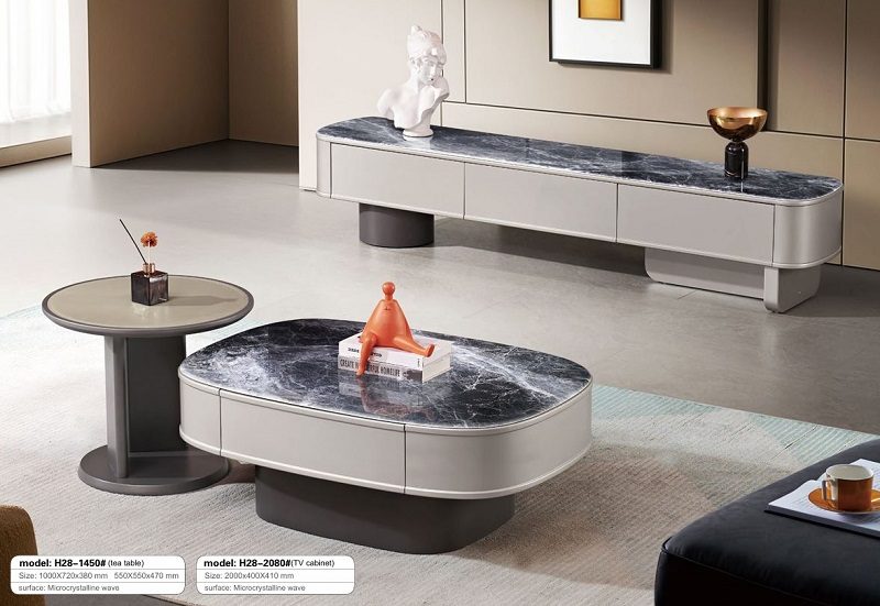 Bàn Trà Mặt Đá Nhập Khẩu 79T
