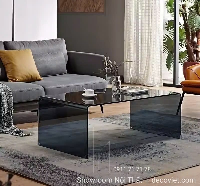 Bàn Trà Mặt Kính Hiện Đại 375S