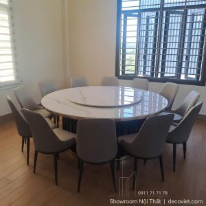 Bàn Tròn 2m 12 Ghế Cao Cấp 2905S