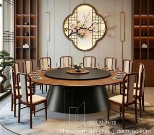 Bàn Tròn Gỗ 14 Ghế 2990S