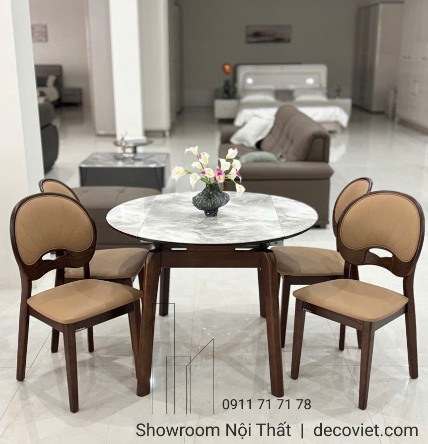 Bàn Tròn Thông Minh Nhập Khẩu 4 Ghế 2680S