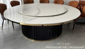 Bàn Tròn Xoay 2m 12 Ghế 2761S