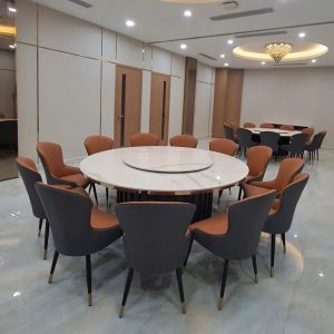 Bàn Tròn Xoay 2m 12 Ghế 2761S