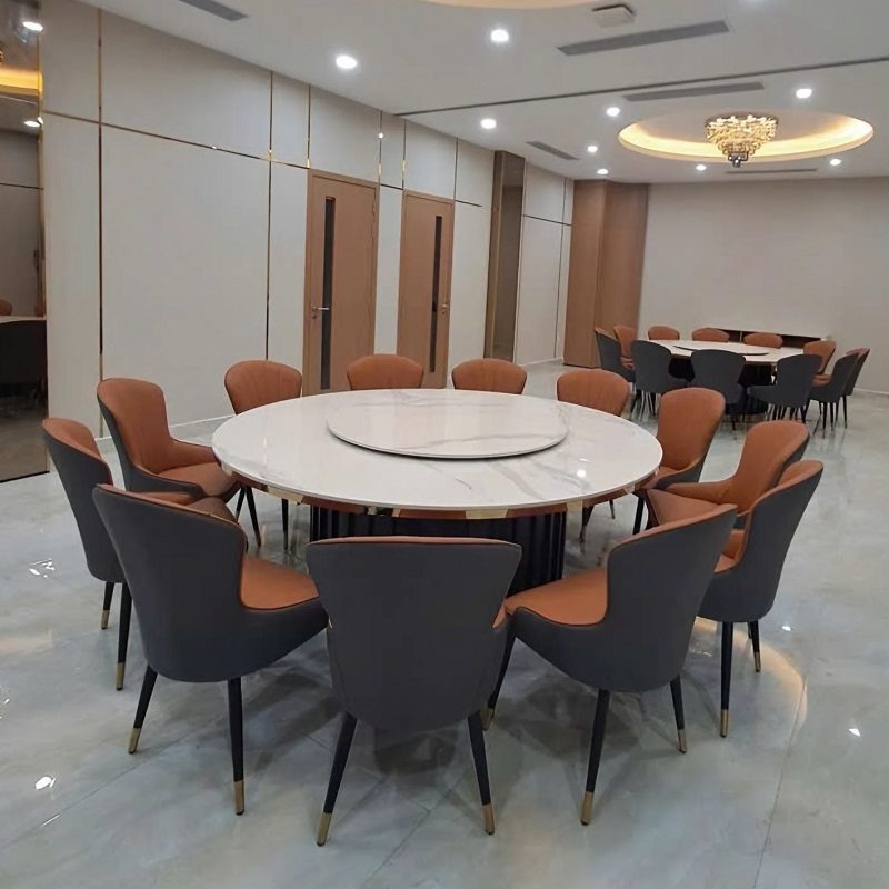 Bàn Tròn Xoay 2m 12 Ghế 2761S