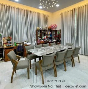 Bộ Bàn Ăn 10 Ghế Cao Cấp 2421S