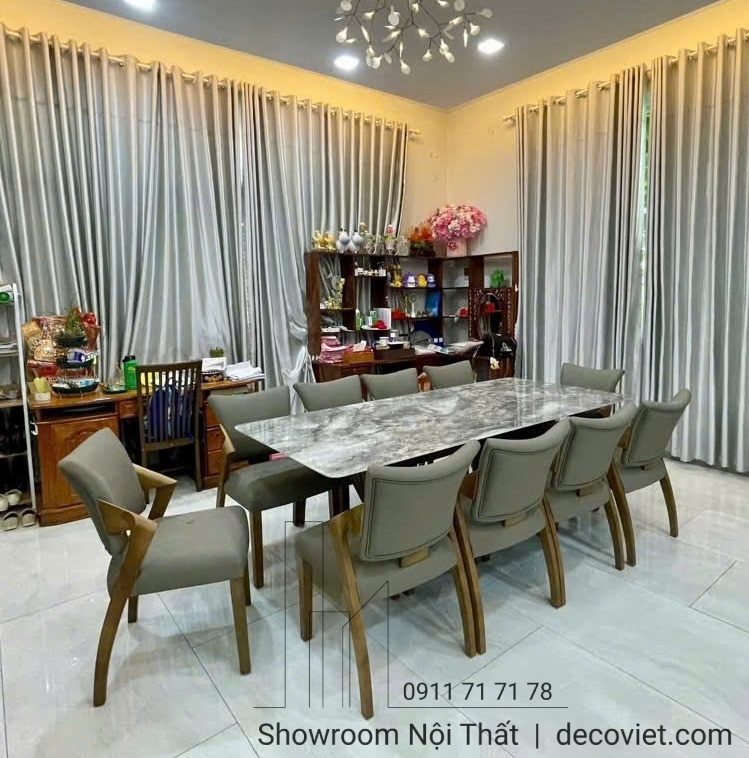 Bộ Bàn Ăn 10 Ghế Cao Cấp 2421S