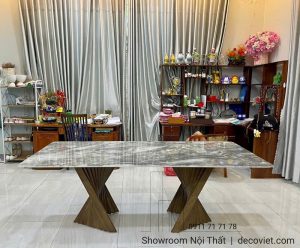 Bộ Bàn Ăn 10 Ghế Cao Cấp 2421S