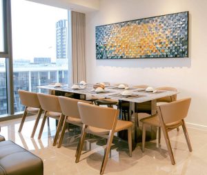 Bộ Bàn Ăn 10 Ghế Hiện Đại 2704S