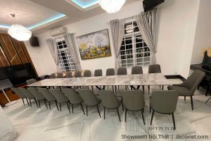 Bộ Bàn Ăn 22 Ghế Dài 5m2 2794S