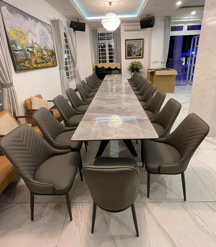 Bộ Bàn Ăn 22 Ghế Dài 5m2 2794S