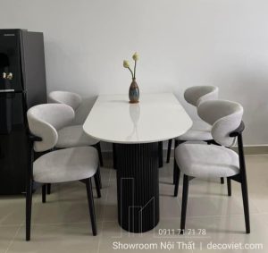 Bộ Bàn Ăn 4 Ghế Đẹp 2458S