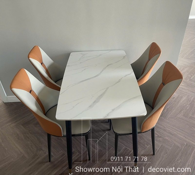Bộ Bàn Ăn 4 Ghế Giá Rẻ 2494S