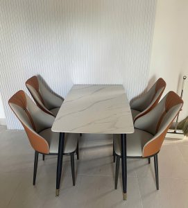 Bộ Bàn Ăn 4 Ghế Giá Rẻ 2494S