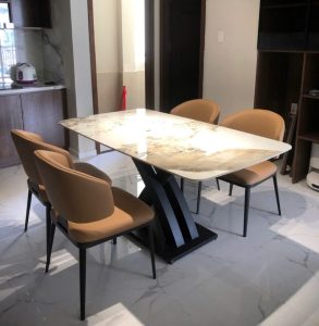 Bộ Bàn Ăn 4 Ghế Hiện Đại 2419S