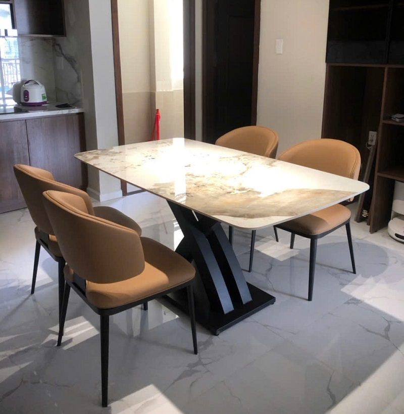 Bộ Bàn Ăn 4 Ghế Hiện Đại 2419S