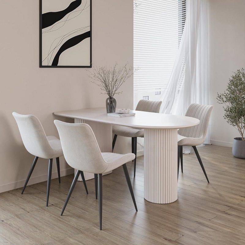 Bộ Bàn Ăn 4 Ghế Hiện Đại 2637S