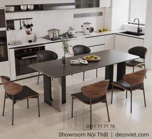 Bộ Bàn Ăn 4 Ghế Nhập Khẩu 2445S