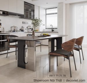 Bộ Bàn Ăn 4 Ghế Nhập Khẩu 2445S
