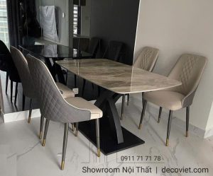 Bộ Bàn Ăn 4 Người Giá Rẻ 2537S
