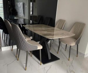 Bộ Bàn Ăn 4 Người Giá Rẻ 2537S