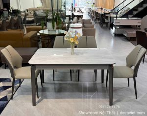 Bộ Bàn Ăn 6 Ghế Cho Nhà Nhỏ 2922S