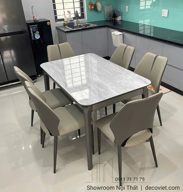 Bộ Bàn Ăn 6 Ghế Cho Nhà Nhỏ 2922S