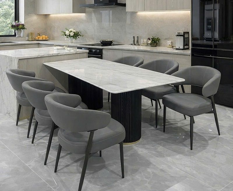 Bộ Bàn Ăn 6 Ghế Đẹp 2888S