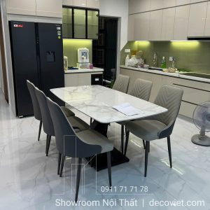 Bộ Bàn Ăn 6 Ghế Giá Rẻ 2411S