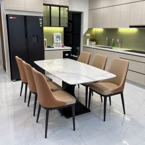 Bộ Bàn Ăn 6 Ghế Giá Rẻ 3042S