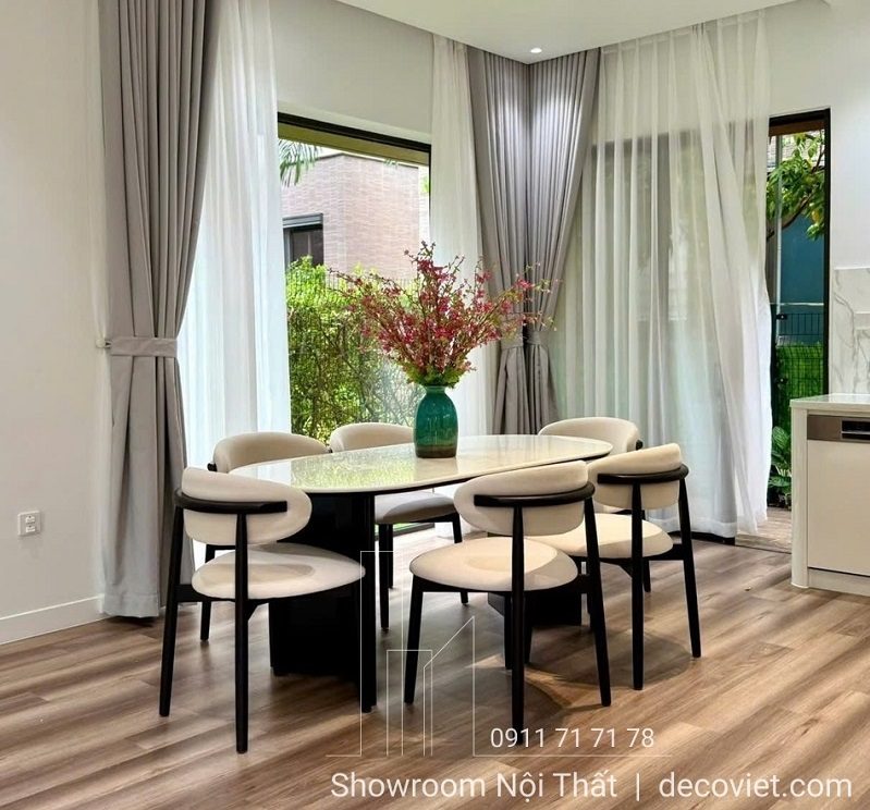 Bộ Bàn Ăn 6 Ghế Hiện Đại 2697S