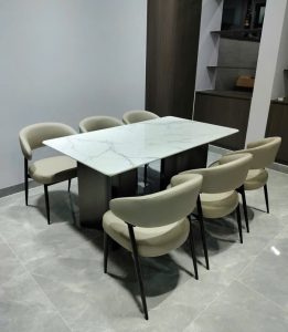 Bộ Bàn Ăn 6 Ghế Hiện Đại 2836S