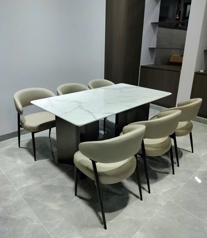 Bộ Bàn Ăn 6 Ghế Hiện Đại 2836S