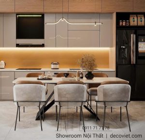 Bộ Bàn Ăn 6 Ghế Mặt Đá 2481S