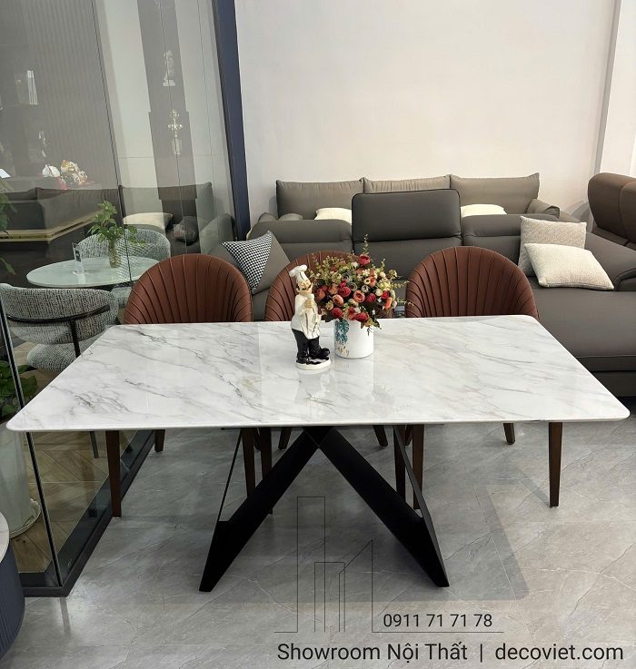 Bộ Bàn Ăn 6 Ghế Mặt Đá 2805S