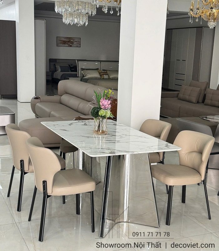 Bộ Bàn Ăn 6 Ghế Nhập Khẩu 2684S