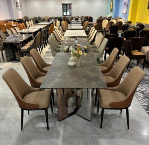 Bộ Bàn Ăn 6 Ghế Nhập Khẩu 2832S