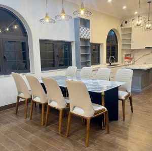 Bộ Bàn Ăn 8 Ghế Cao Cấp 2404S